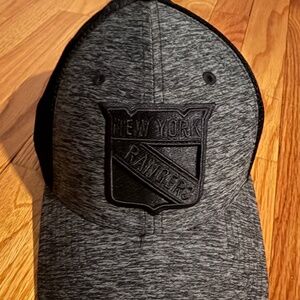 Men’s New York Rangers Black and Gray Baseball Cap